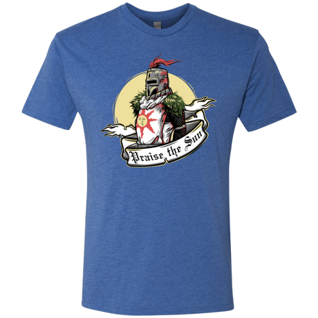 T-Shirts Vintage Royal / Small Praise the Sun Men's Triblend T-Shirt