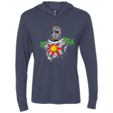 T-Shirts Vintage Navy / X-Small Praise the sun Triblend Long Sleeve Hoodie Tee