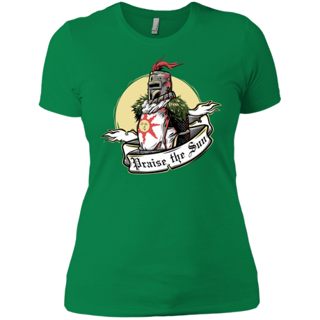 T-Shirts Kelly Green / X-Small Praise the Sun Women's Premium T-Shirt