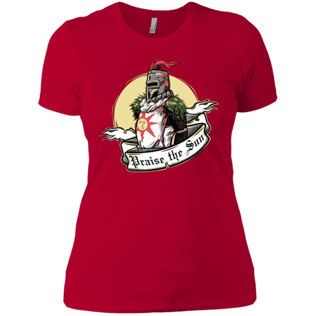 T-Shirts Red / X-Small Praise the Sun Women's Premium T-Shirt