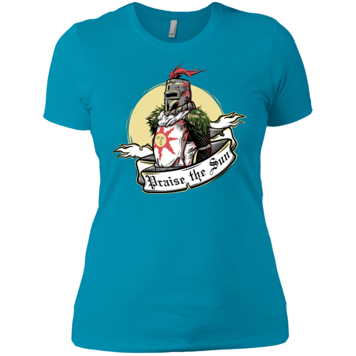 T-Shirts Turquoise / X-Small Praise the Sun Women's Premium T-Shirt