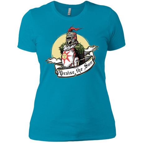 T-Shirts Turquoise / X-Small Praise the Sun Women's Premium T-Shirt