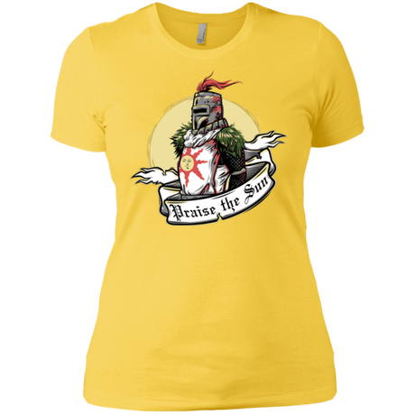 T-Shirts Vibrant Yellow / X-Small Praise the Sun Women's Premium T-Shirt