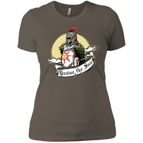 T-Shirts Warm Grey / X-Small Praise the Sun Women's Premium T-Shirt