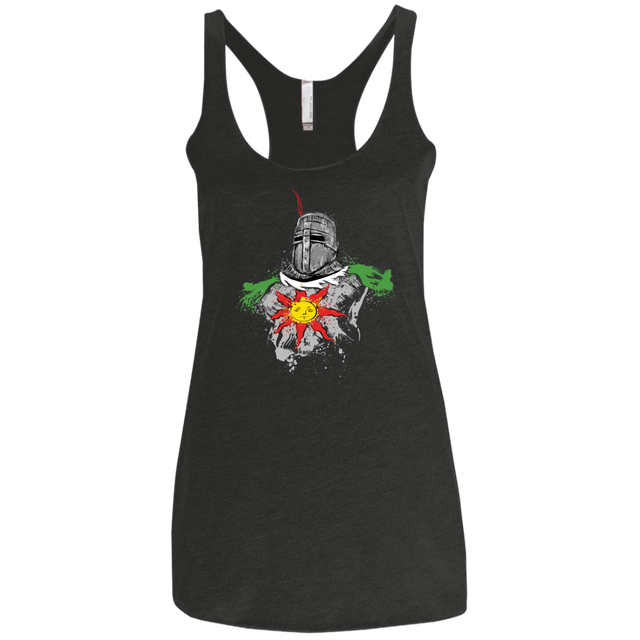 T-Shirts Vintage Black / X-Small Praise the sun Women's Triblend Racerback Tank