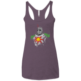 T-Shirts Vintage Purple / X-Small Praise the sun Women's Triblend Racerback Tank
