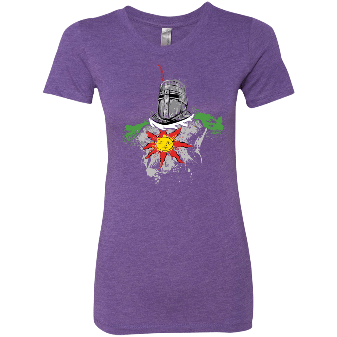 T-Shirts Purple Rush / Small Praise the sun Women's Triblend T-Shirt