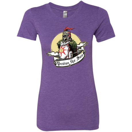 T-Shirts Purple Rush / Small Praise the Sun Women's Triblend T-Shirt