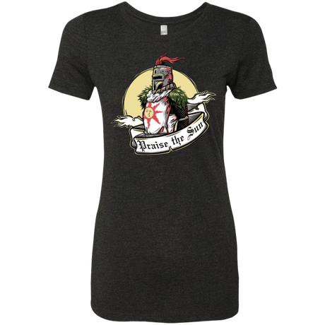 T-Shirts Vintage Black / Small Praise the Sun Women's Triblend T-Shirt