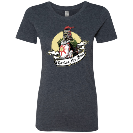 T-Shirts Vintage Navy / Small Praise the Sun Women's Triblend T-Shirt