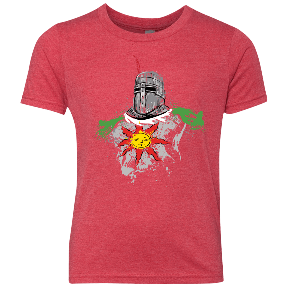 T-Shirts Vintage Red / YXS Praise the sun Youth Triblend T-Shirt