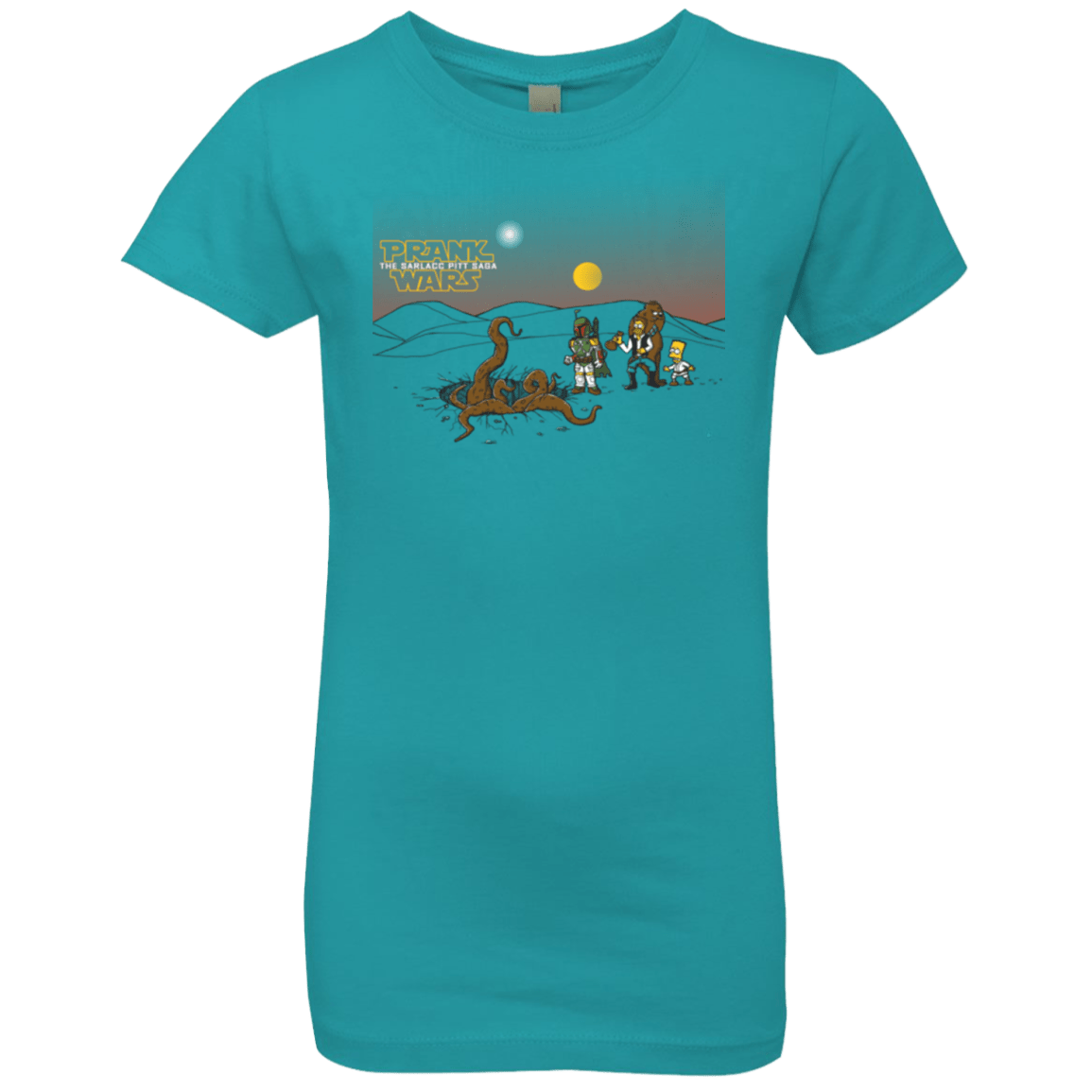 T-Shirts Tahiti Blue / YXS Prank Wars Girls Premium T-Shirt