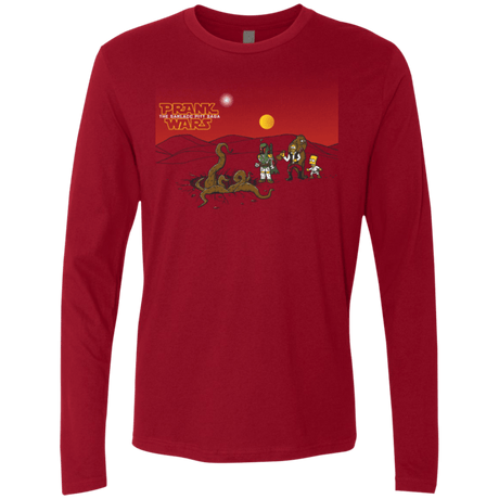 T-Shirts Cardinal / S Prank Wars Men's Premium Long Sleeve