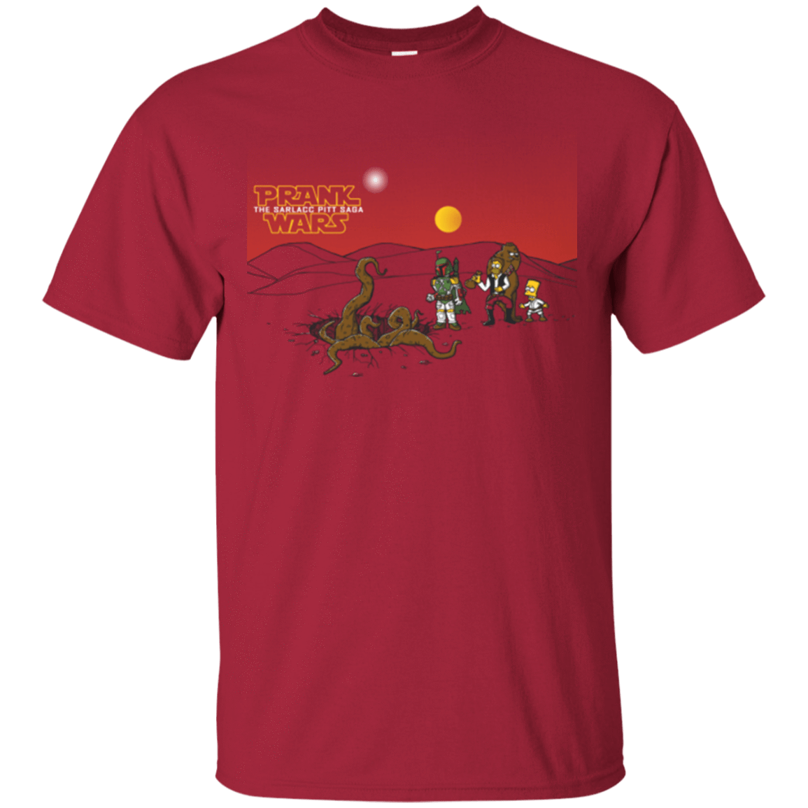 T-Shirts Cardinal / S Prank Wars T-Shirt