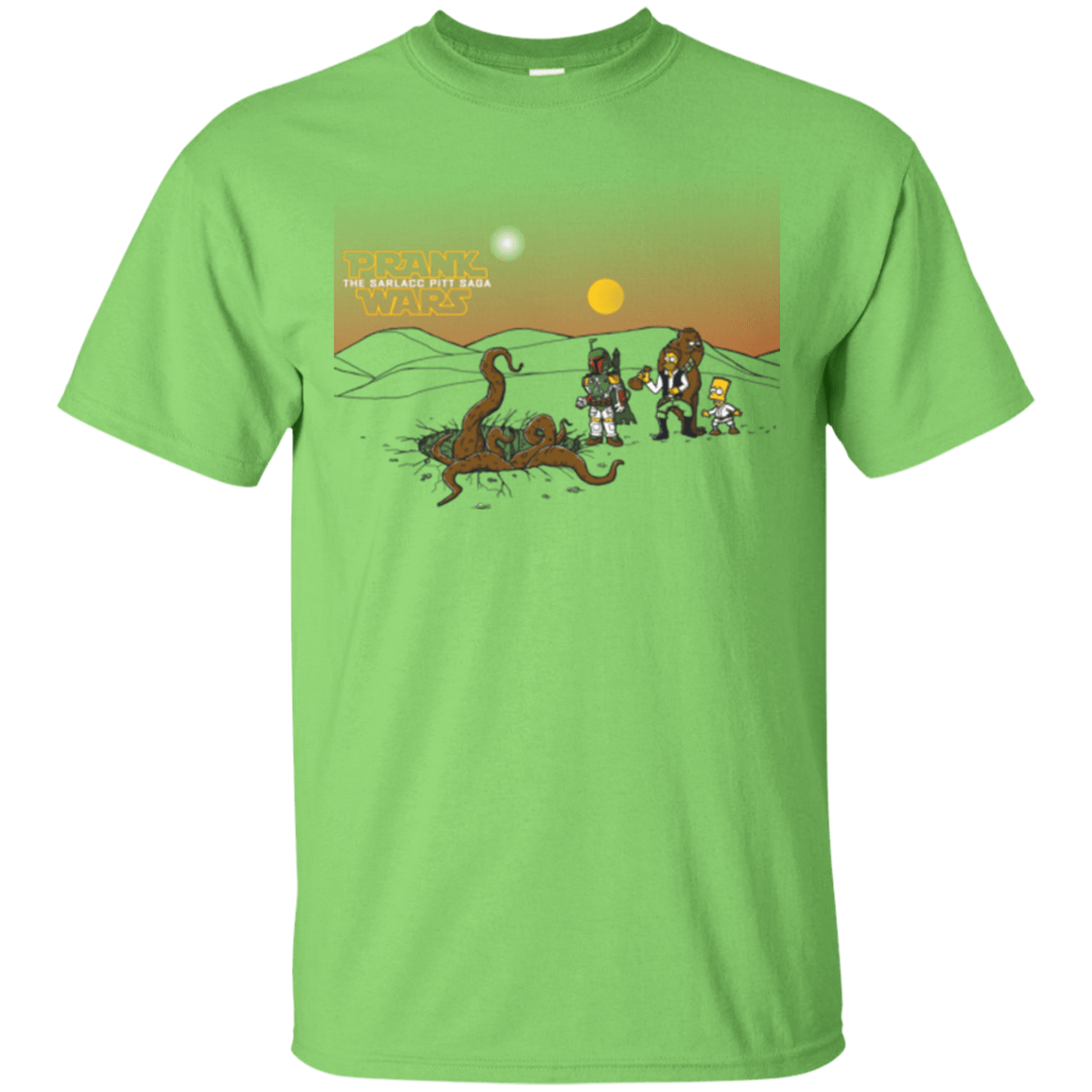 T-Shirts Lime / S Prank Wars T-Shirt