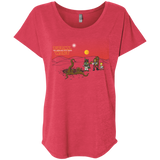 T-Shirts Vintage Red / X-Small Prank Wars Triblend Dolman Sleeve