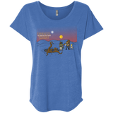 T-Shirts Vintage Royal / X-Small Prank Wars Triblend Dolman Sleeve