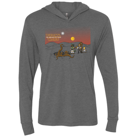 T-Shirts Premium Heather / X-Small Prank Wars Triblend Long Sleeve Hoodie Tee