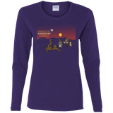 T-Shirts Purple / S Prank Wars Women's Long Sleeve T-Shirt