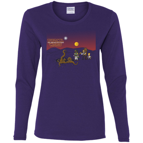 T-Shirts Purple / S Prank Wars Women's Long Sleeve T-Shirt