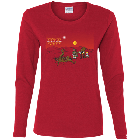 T-Shirts Red / S Prank Wars Women's Long Sleeve T-Shirt