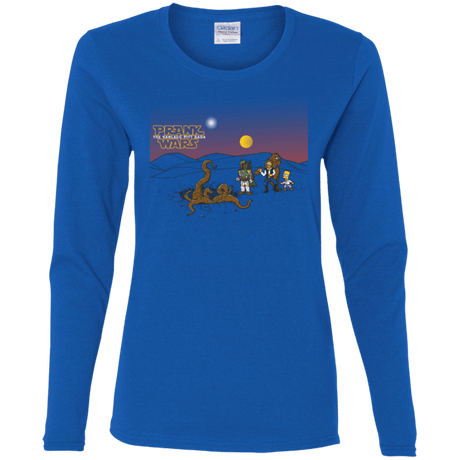 T-Shirts Royal / S Prank Wars Women's Long Sleeve T-Shirt