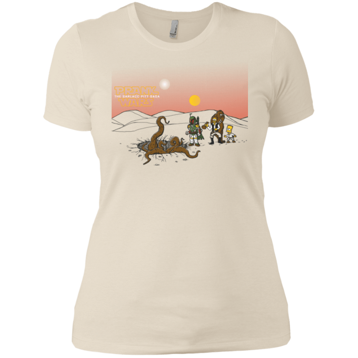 T-Shirts Ivory/ / X-Small Prank Wars Women's Premium T-Shirt