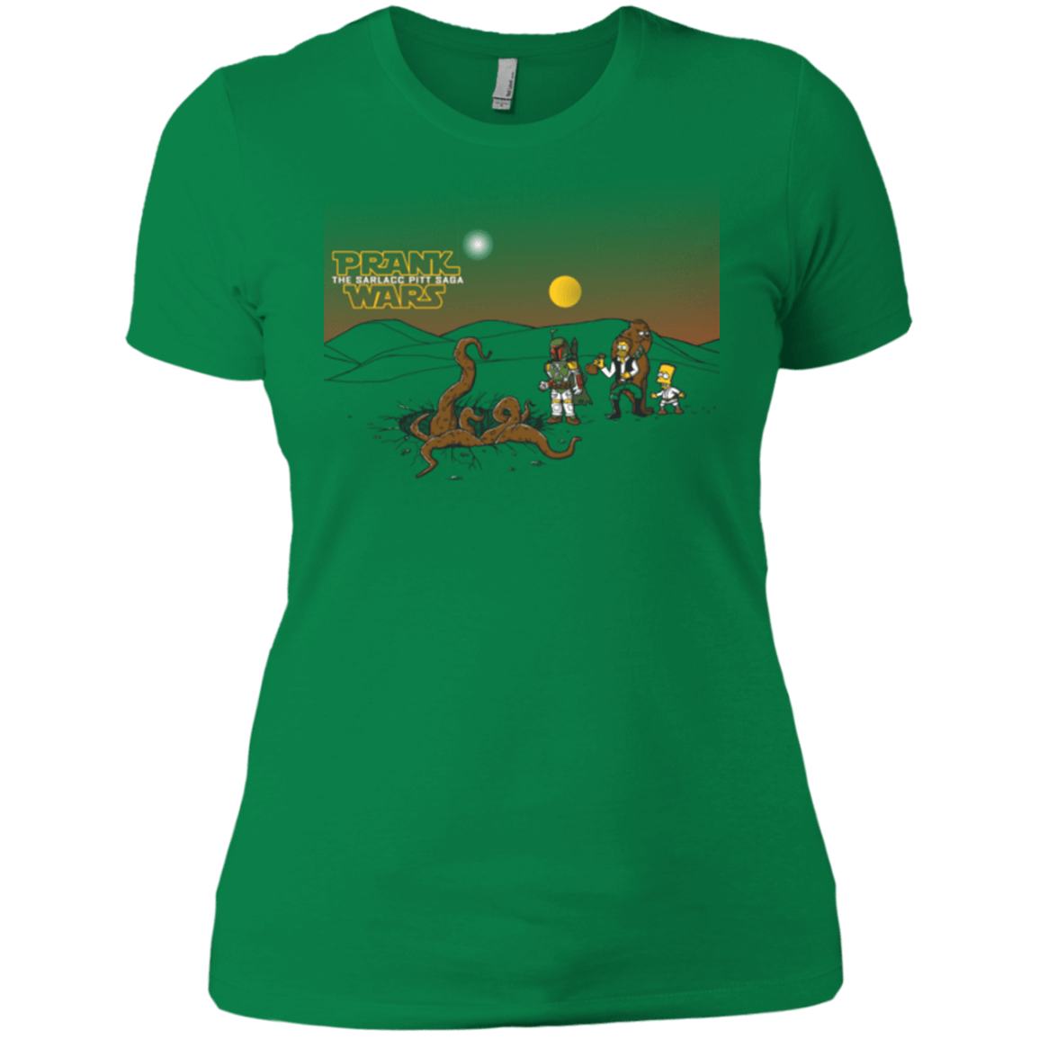 T-Shirts Kelly Green / X-Small Prank Wars Women's Premium T-Shirt