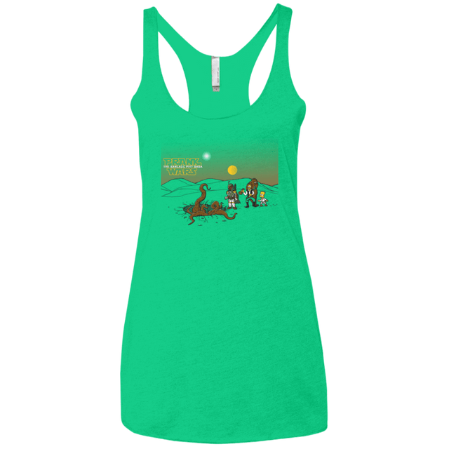 T-Shirts Envy / X-Small Prank Wars Women's Triblend Racerback Tank