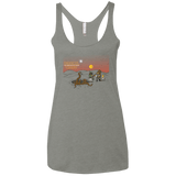 T-Shirts Venetian Grey / X-Small Prank Wars Women's Triblend Racerback Tank