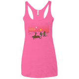 T-Shirts Vintage Pink / X-Small Prank Wars Women's Triblend Racerback Tank