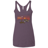 T-Shirts Vintage Purple / X-Small Prank Wars Women's Triblend Racerback Tank