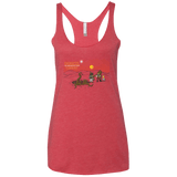 T-Shirts Vintage Red / X-Small Prank Wars Women's Triblend Racerback Tank