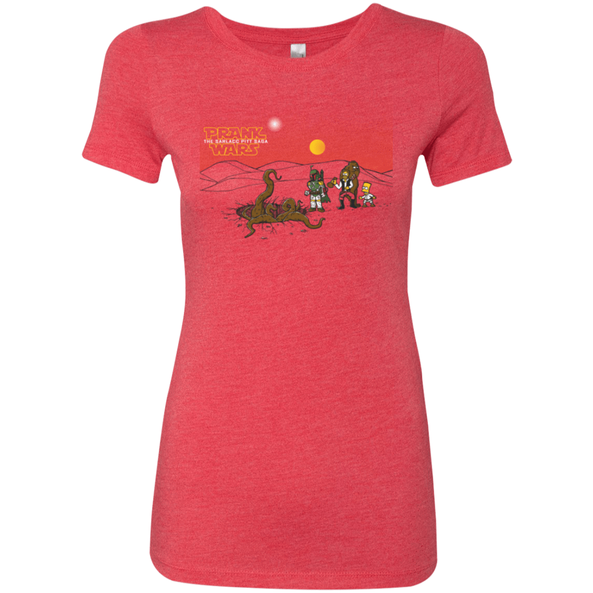 T-Shirts Vintage Red / S Prank Wars Women's Triblend T-Shirt