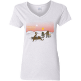 T-Shirts White / S Prank Wars Women's V-Neck T-Shirt