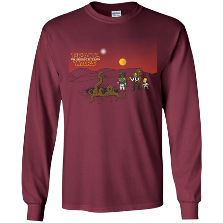 T-Shirts Maroon / YS Prank Wars Youth Long Sleeve T-Shirt