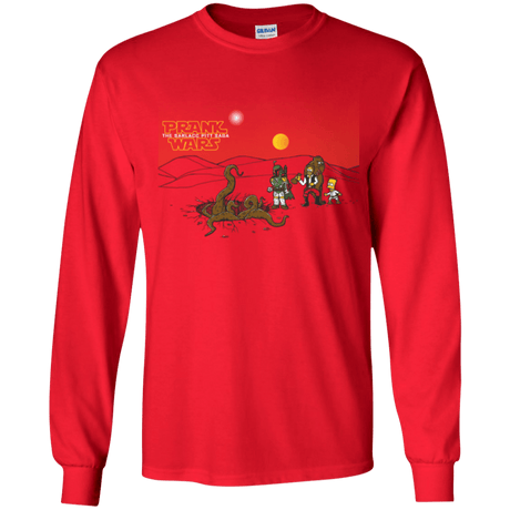 T-Shirts Red / YS Prank Wars Youth Long Sleeve T-Shirt