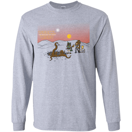 T-Shirts Sport Grey / YS Prank Wars Youth Long Sleeve T-Shirt