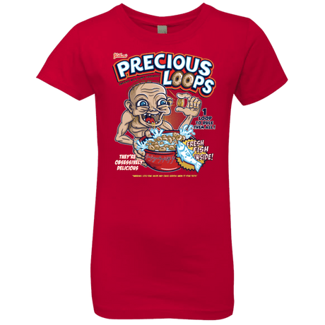 T-Shirts Red / YXS Precious Loops Girls Premium T-Shirt