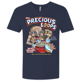 T-Shirts Midnight Navy / X-Small Precious Loops Men's Premium V-Neck