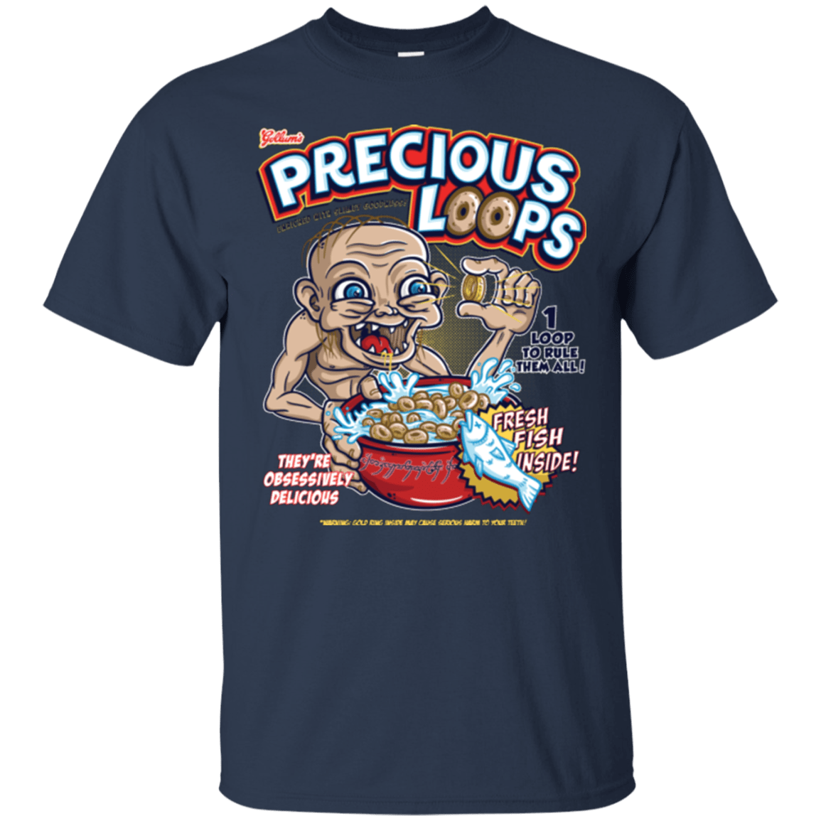 T-Shirts Navy / Small Precious Loops T-Shirt