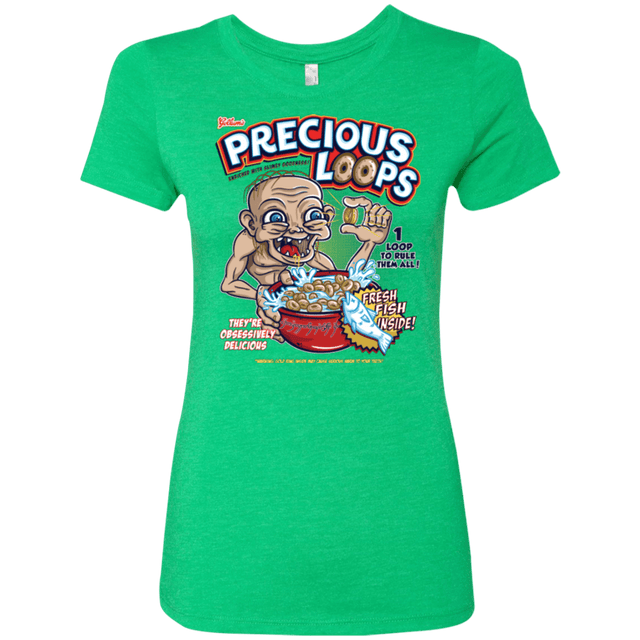 T-Shirts Envy / Small Precious Loops Women's Triblend T-Shirt