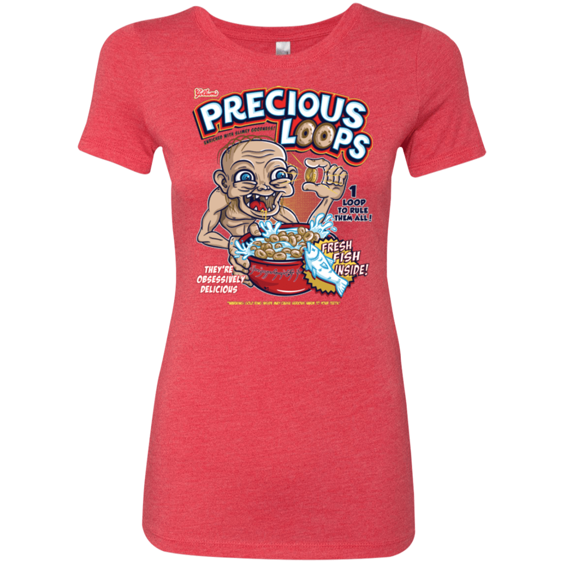 T-Shirts Vintage Red / Small Precious Loops Women's Triblend T-Shirt