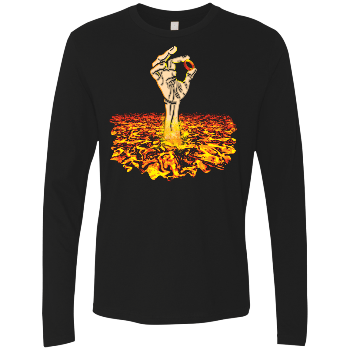 Precious Ring Men's Premium Long Sleeve