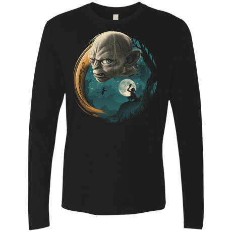 T-Shirts Black / S Precious Ring Men's Premium Long Sleeve