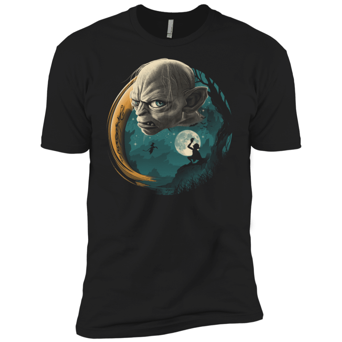 T-Shirts Black / X-Small Precious Ring Men's Premium T-Shirt