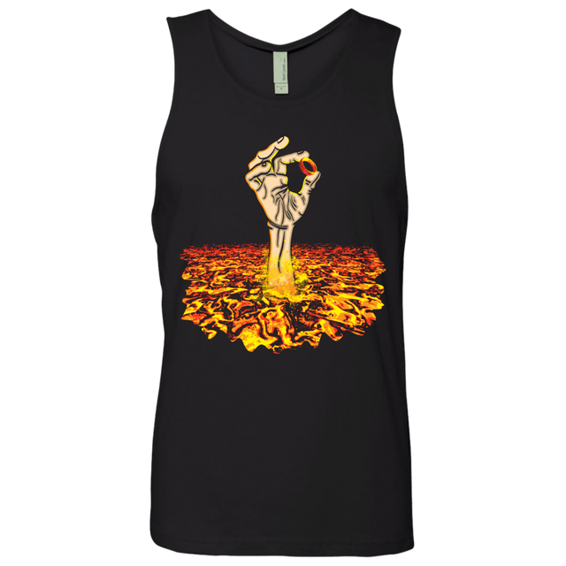 T-Shirts Black / S Precious Ring Men's Premium Tank Top