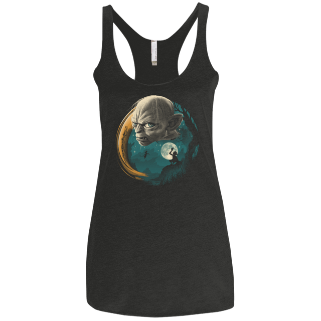 T-Shirts Vintage Black / X-Small Precious Ring Women's Triblend Racerback Tank