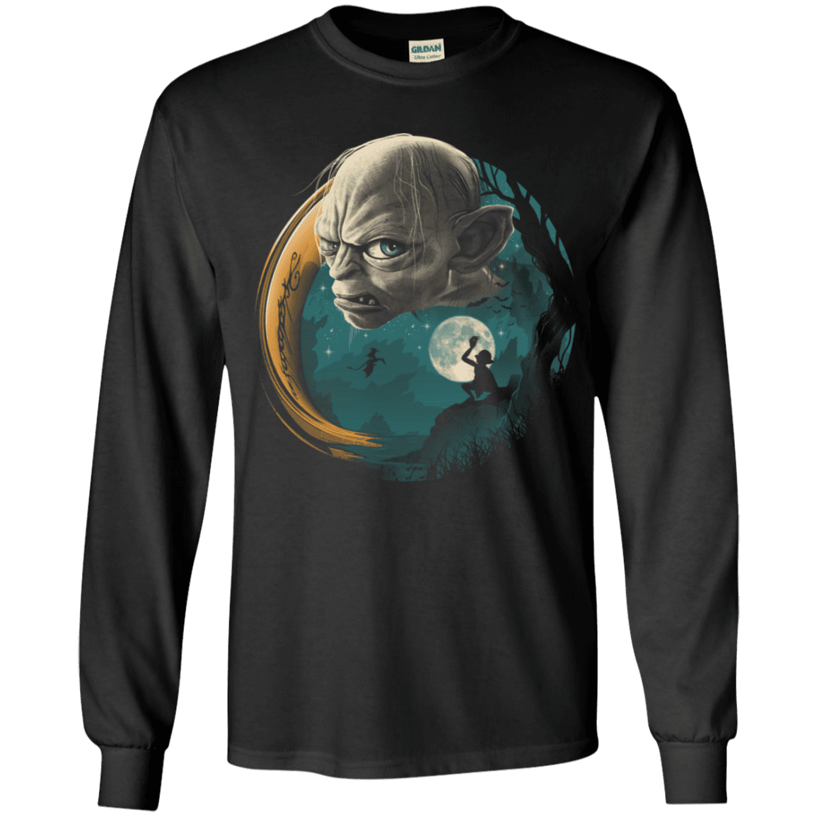 T-Shirts Black / YS Precious Ring Youth Long Sleeve T-Shirt