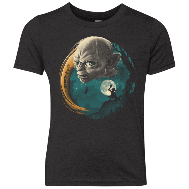 T-Shirts Vintage Black / YXS Precious Ring Youth Triblend T-Shirt